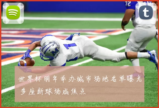 世界杯明年举办城市场地名单曝光 多座新球场成焦点